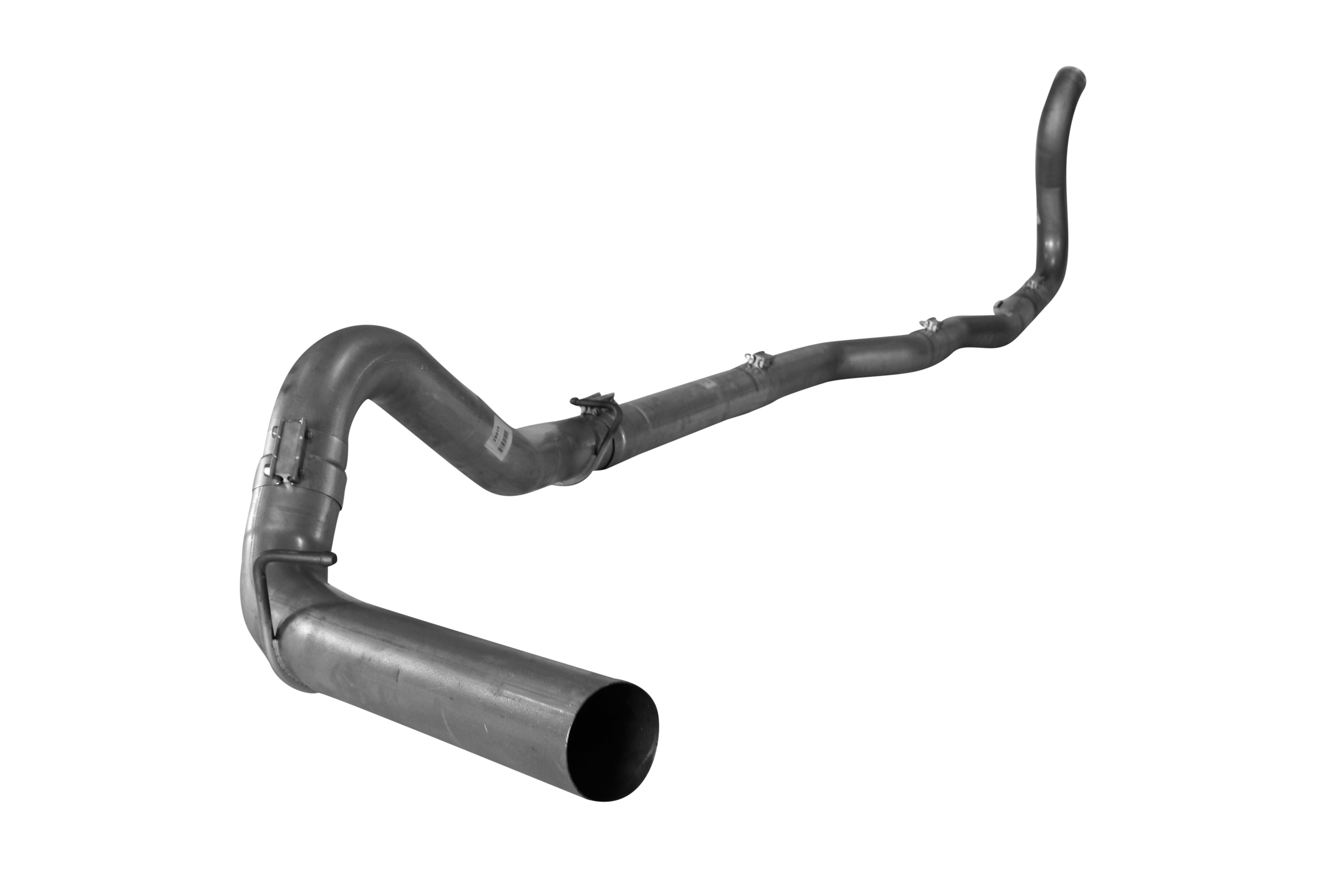 1989-1993 Cummins 4" Turbo Back Exhaust - No Muffler (FLO-847NM)-Turbo Back Exhaust System-Flo-Pro-411113-Dirty Diesel Customs