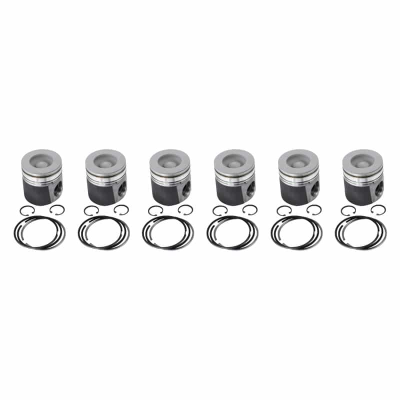 1989-1998 Cummins Marine Big Bowl Pistons (PDM-03523)-Performance Pistons-Industrial Injection-PDM-03523-Dirty Diesel Customs