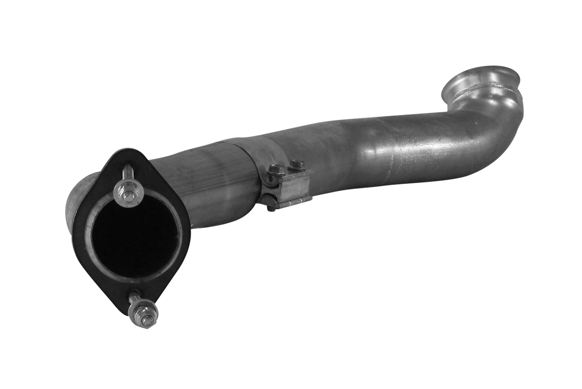 1994-1997 Powerstroke 2-Piece Downpipe (FLO 858)-Downpipe-Flo-Pro-421111-Dirty Diesel Customs