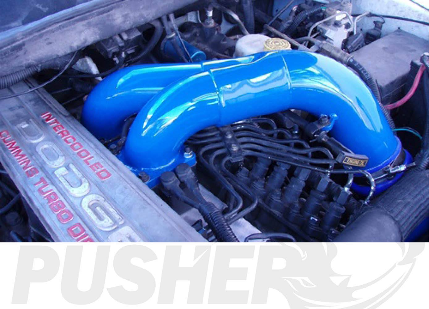 1994-1998 Cummins 3.5" Mega Twin Intake System (PDC9498MT)-Intake Manifold-Pusher-Dirty Diesel Customs