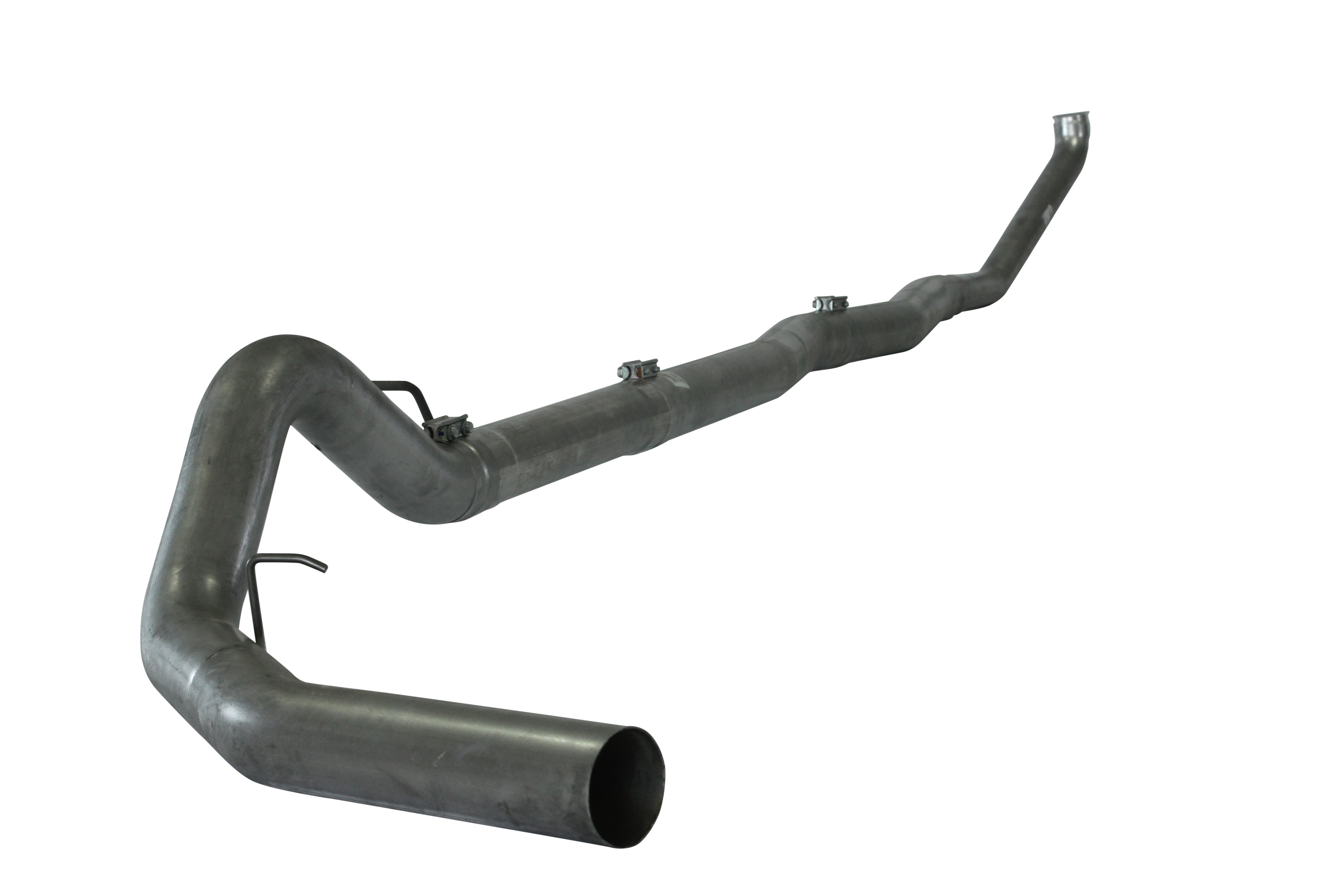 1994-2000 GM 6.5L 4" Turbo Back Exhaust - No Muffler (FLO 822NM)-Turbo Back Exhaust System-Flo-Pro-431113-Dirty Diesel Customs