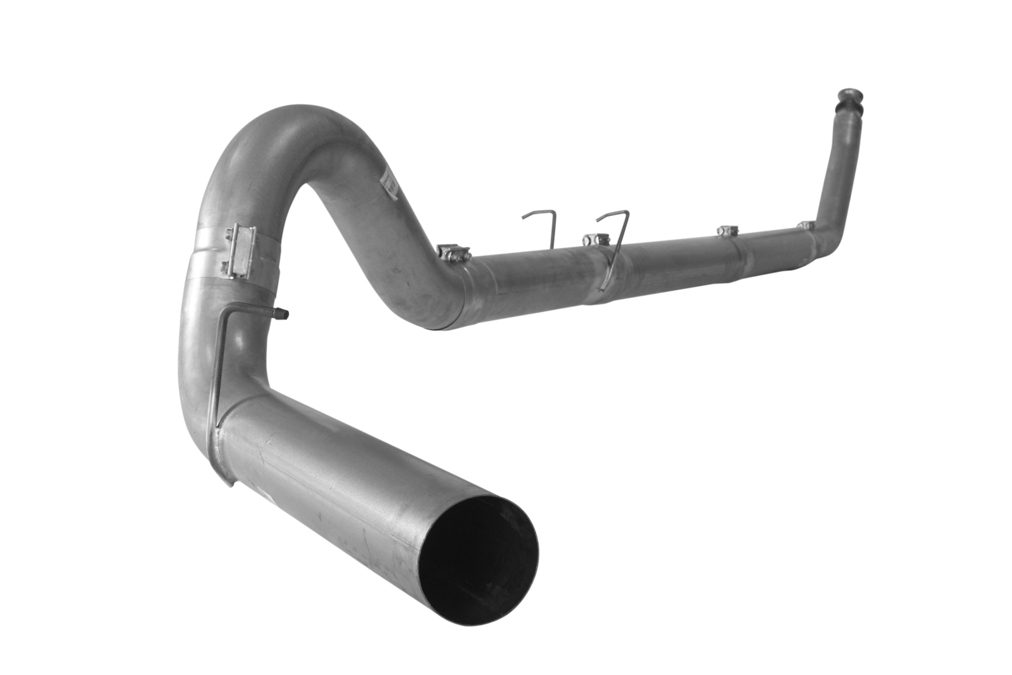 1994-2002 Cummins 5" Turbo Back Exhaust - No Muffler (FLO 602NM)-Turbo Back Exhaust System-Flo-Pro-511111-Dirty Diesel Customs