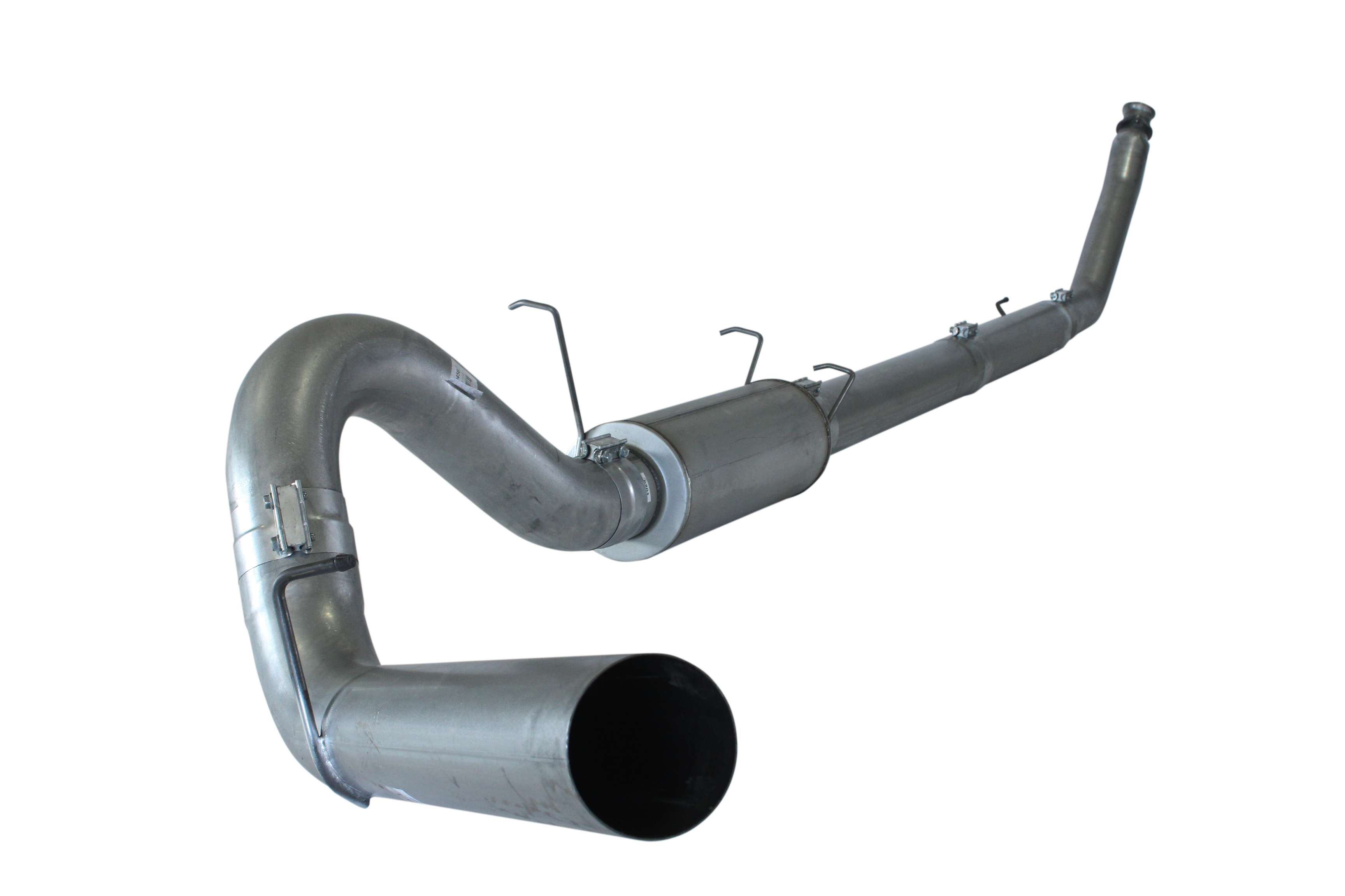 1994-2002 Cummins - 5" Turbo Back Exhaust w/ Muffler (FLO 602)-Turbo Back Exhaust System-Flo-Pro-511100-Dirty Diesel Customs