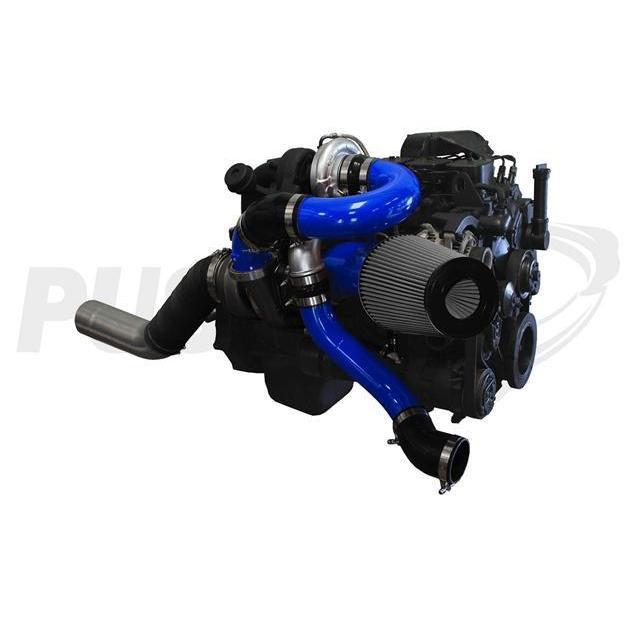 1998-2002 24V Cummins Low Mount Compound Turbo System (PDC9802LM)-Compound Turbo Kit-Pusher-PDC9802LMX_U-Dirty Diesel Customs