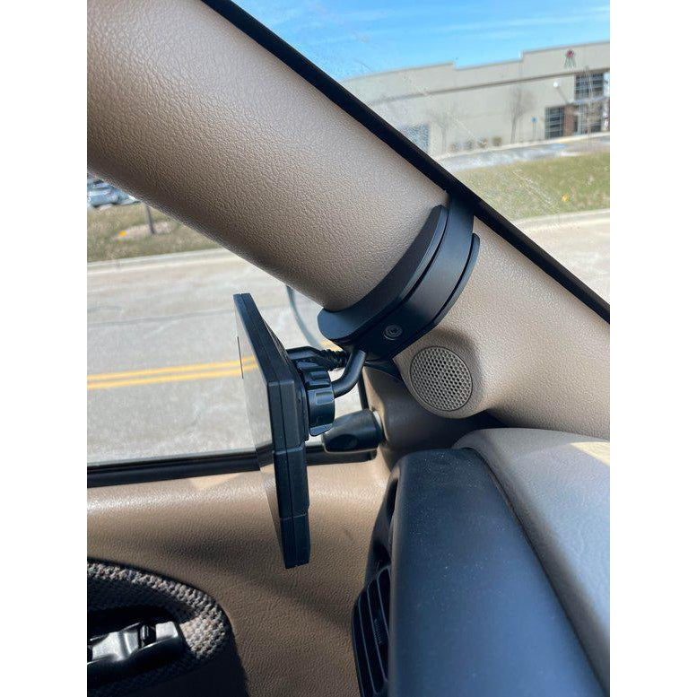 1998.5-2002 Cummins CTS3 Pillar Display Mount (38605)-Interior Mounts-Edge Products-Dirty Diesel Customs