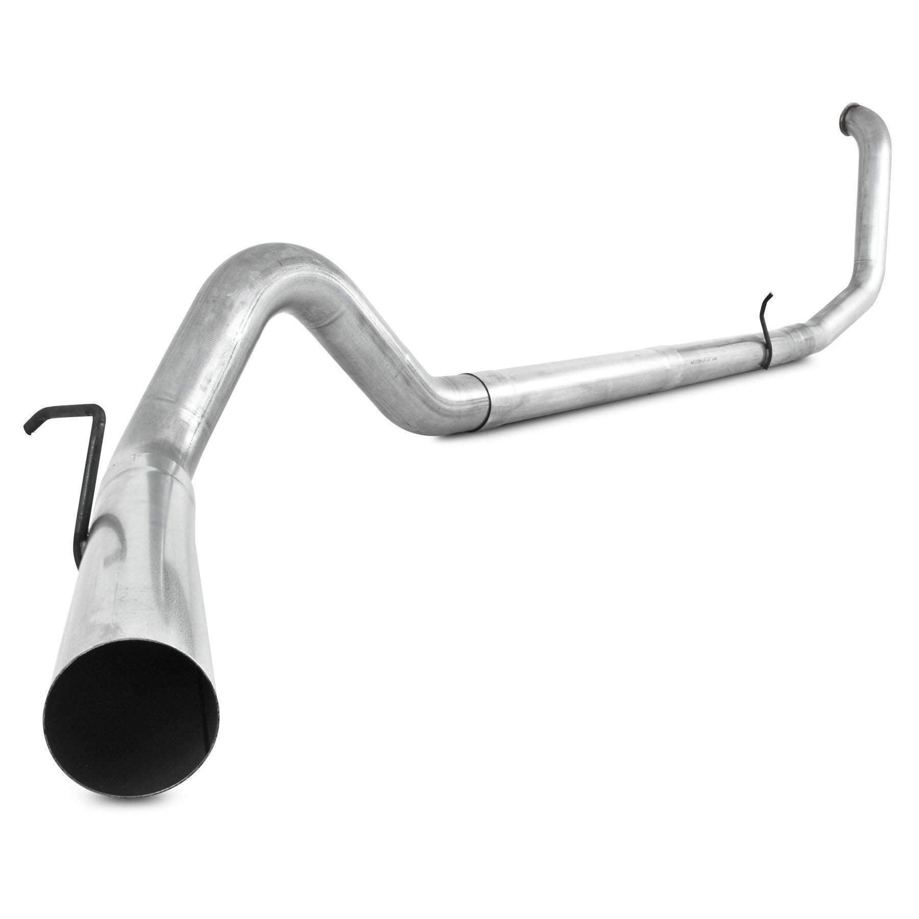 1999-2002 Powerstroke 4" SS Turbo Back Exhaust - No Muffler (S6200SLM)-Turbo Back Exhaust System-MBRP-Dirty Diesel Customs