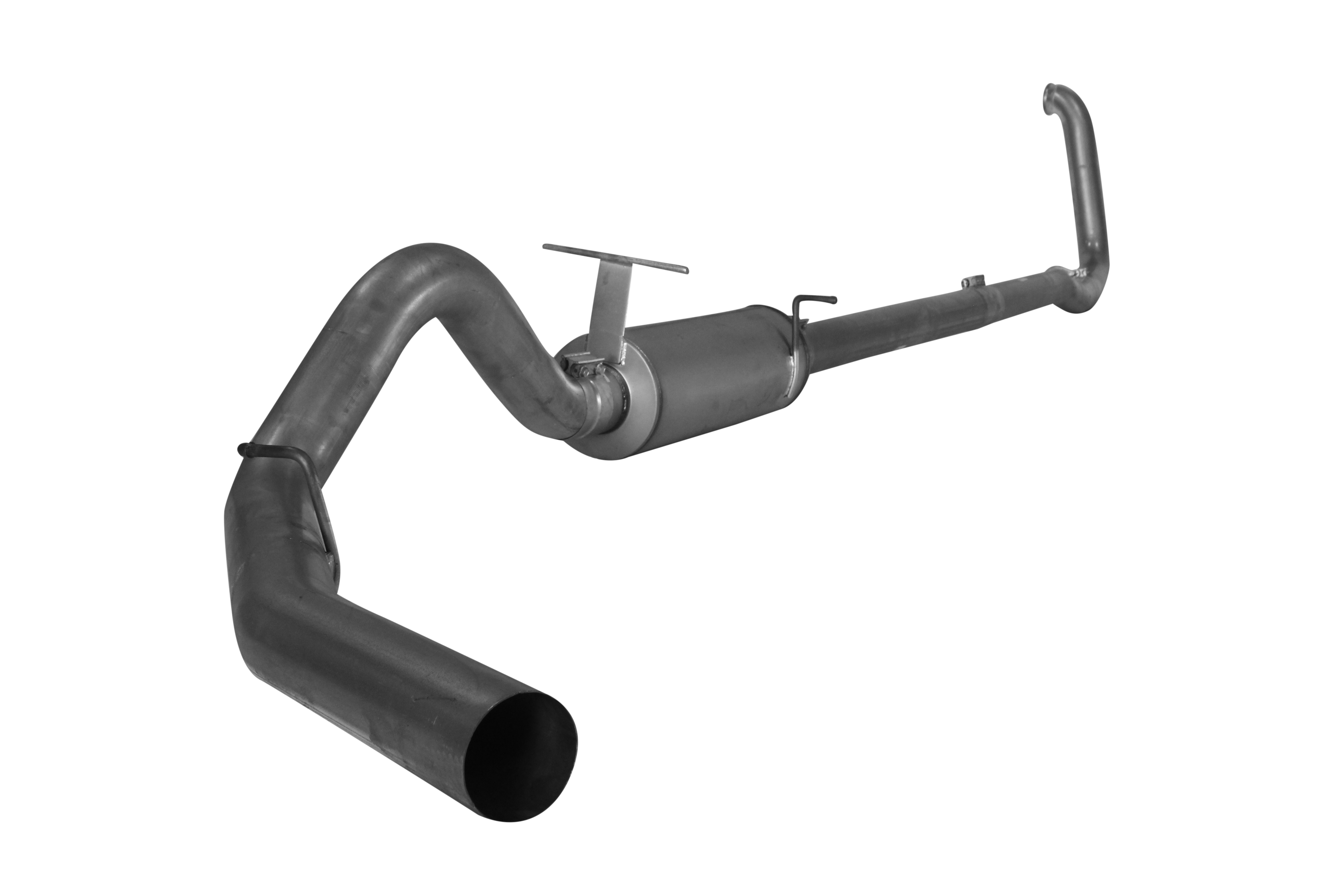 1999-2002 Powerstroke 4" Turbo Back Exhaust w/ Muffler (FLO 831)-Turbo Back Exhaust System-Flo-Pro-FLO-831-Dirty Diesel Customs