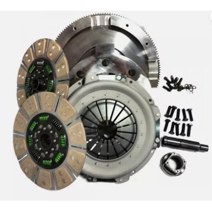 1999-2003 Powerstroke Organic Dual Disc Clutch (NMU73ZF6DDS-ORG)-Performance Clutches-Valair-Dirty Diesel Customs