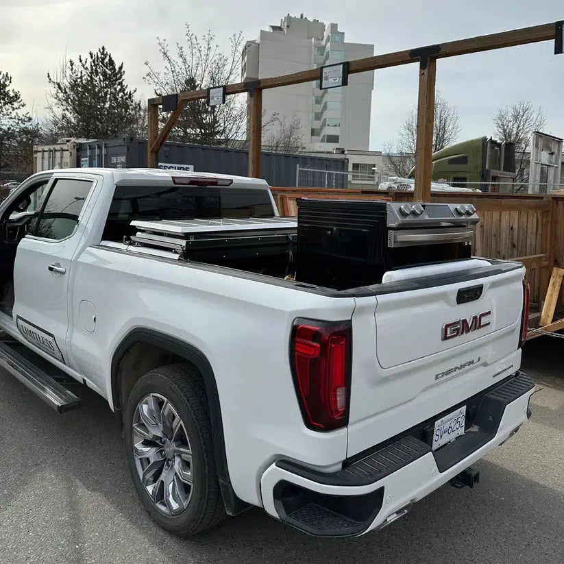 1999-2007 Powerstroke Tri-Fold Tonneau Cover-Tonneau Cover-Limitless-Dirty Diesel Customs