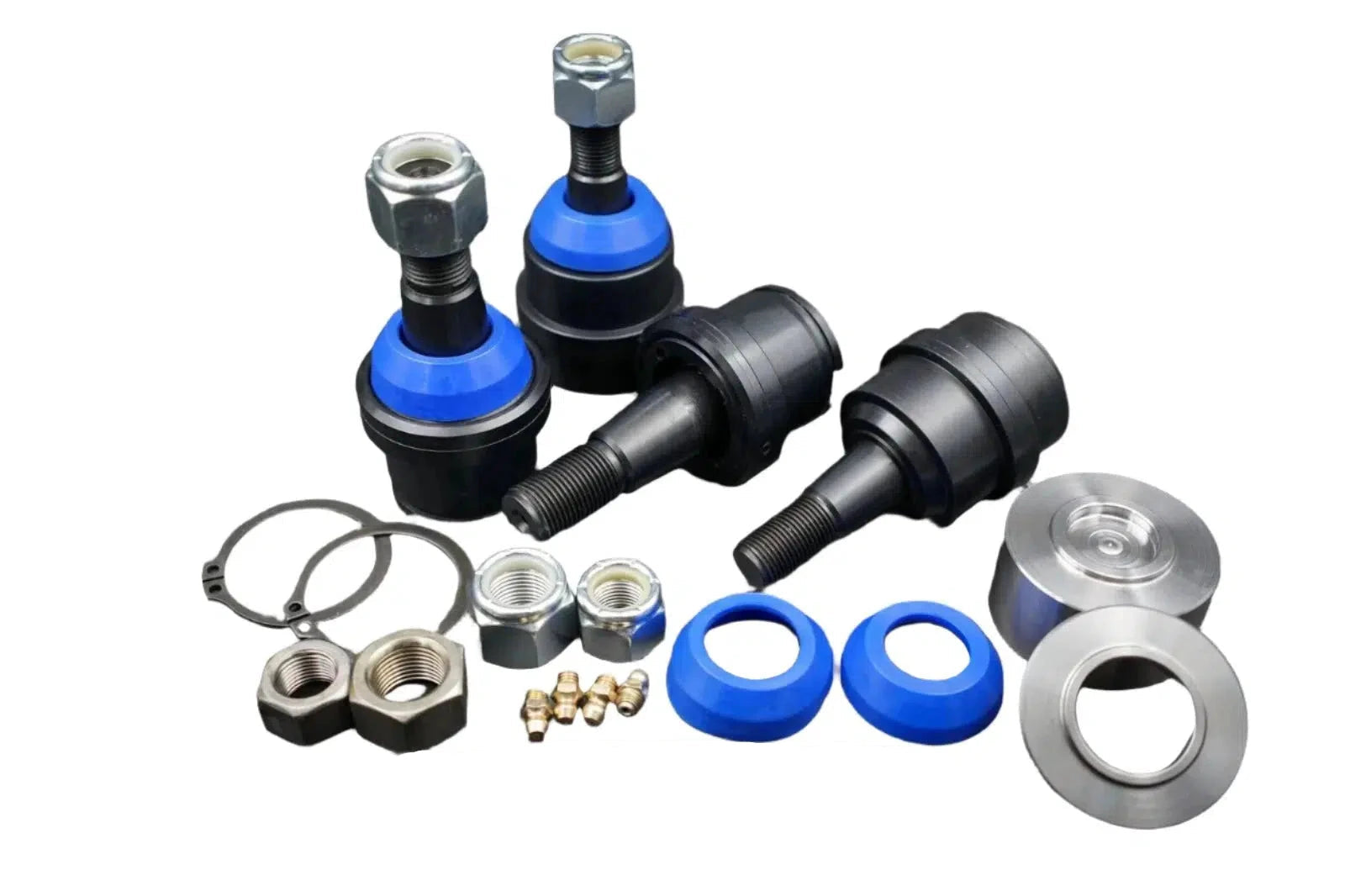 2000-2002 Cummins Oversized Upper & Lower Ball Joint Kit (7397.1-7394.1-KIT)-Ball Joints-EMF Rod Ends & Steering Components-Dirty Diesel Customs