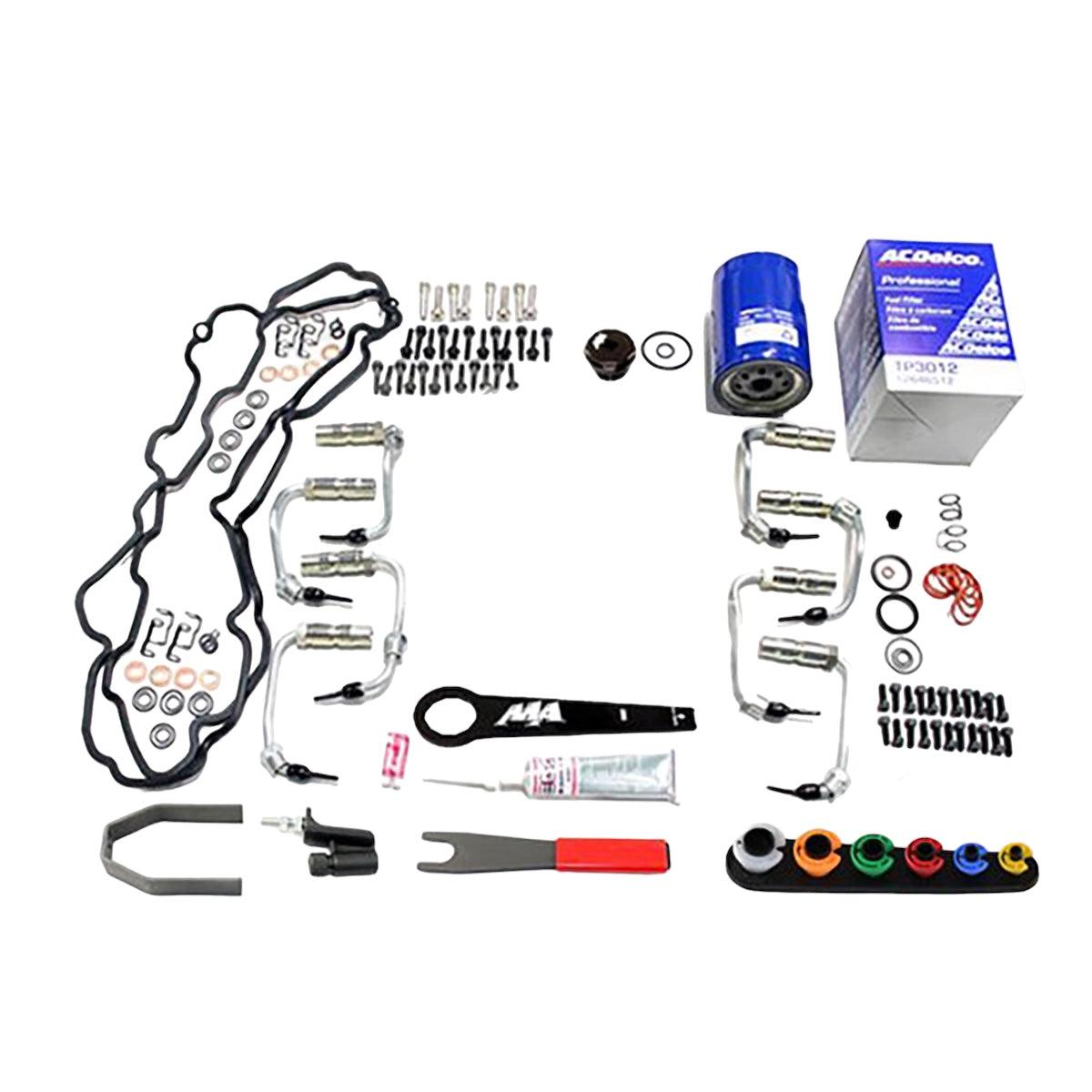 2001-2004 Deluxe Fuel Injector Install Kit - No Injectors (10022)-Injector Install Kit-Merchant Auto-10022-Dirty Diesel Customs