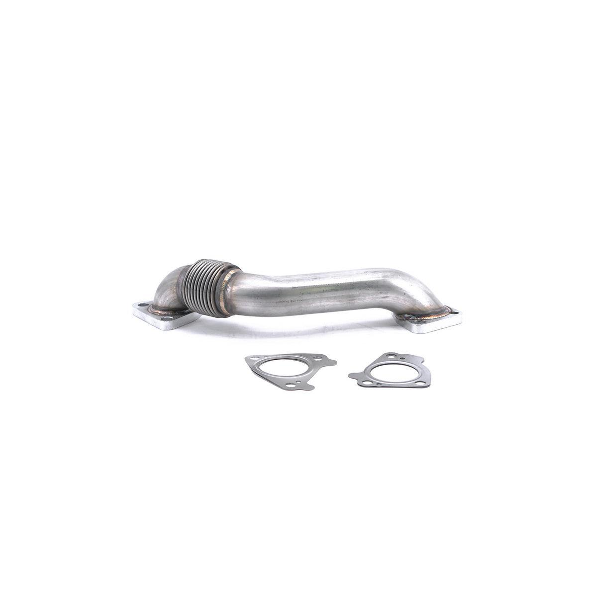 2001-2004 Duramax 2" Passenger Side Up-Pipe (031-1-HSP)-Up-Pipes-HSP Diesel-031-1-HSP-RAW-Dirty Diesel Customs