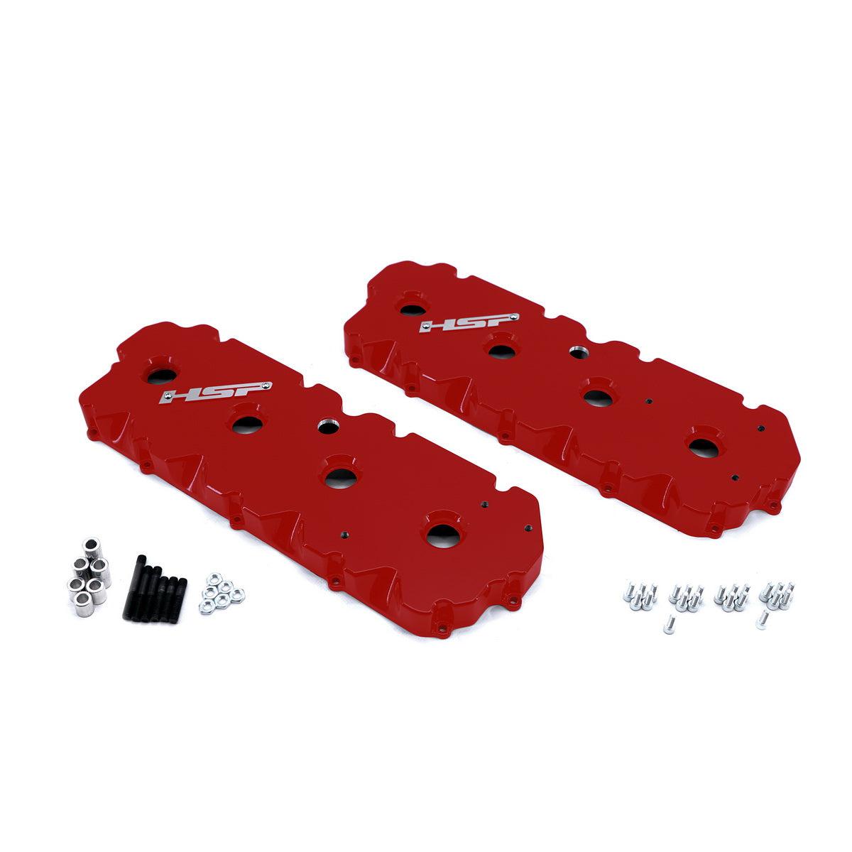 2001-2004 Duramax Billet Valve Covers (146-HSP)-Valve Covers-HSP Diesel-146-HSP-BR-Dirty Diesel Customs