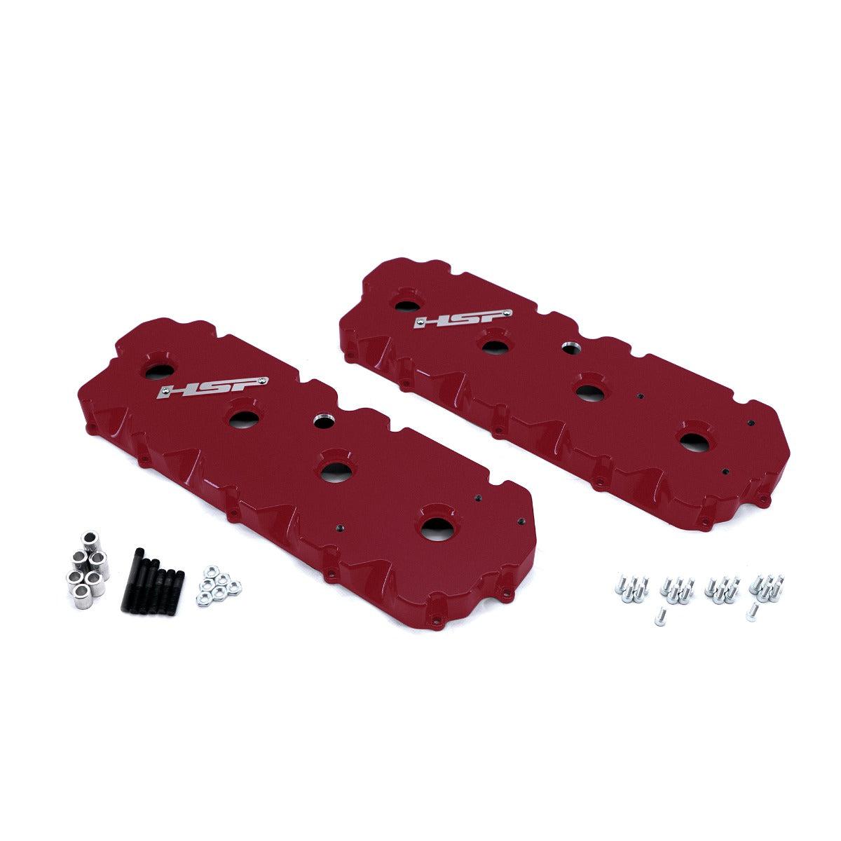 2001-2004 Duramax Billet Valve Covers (146-HSP)-Valve Covers-HSP Diesel-146-HSP-CR-Dirty Diesel Customs