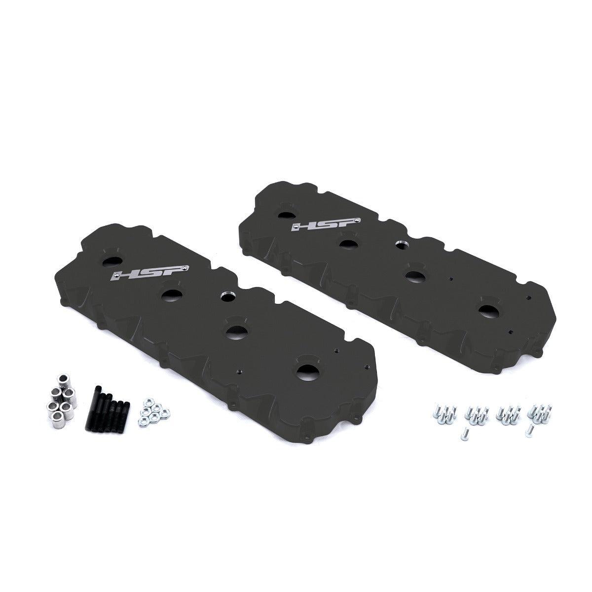 2001-2004 Duramax Billet Valve Covers (146-HSP)-Valve Covers-HSP Diesel-146-HSP-DG-Dirty Diesel Customs