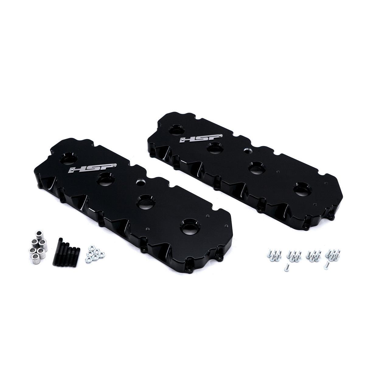 2001-2004 Duramax Billet Valve Covers (146-HSP)-Valve Covers-HSP Diesel-146-HSP-GB-Dirty Diesel Customs