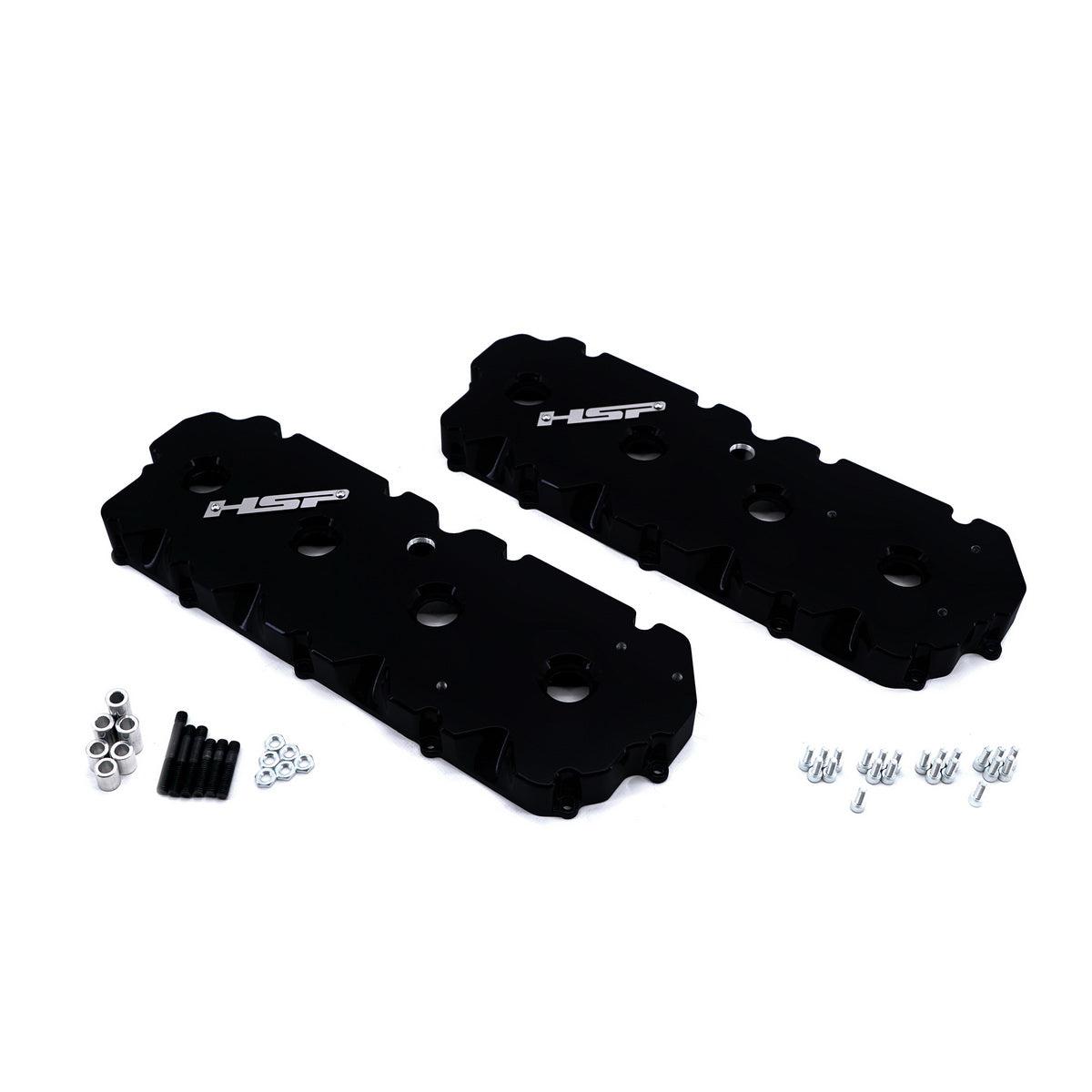 2001-2004 Duramax Billet Valve Covers (146-HSP)-Valve Covers-HSP Diesel-146-HSP-SB-Dirty Diesel Customs