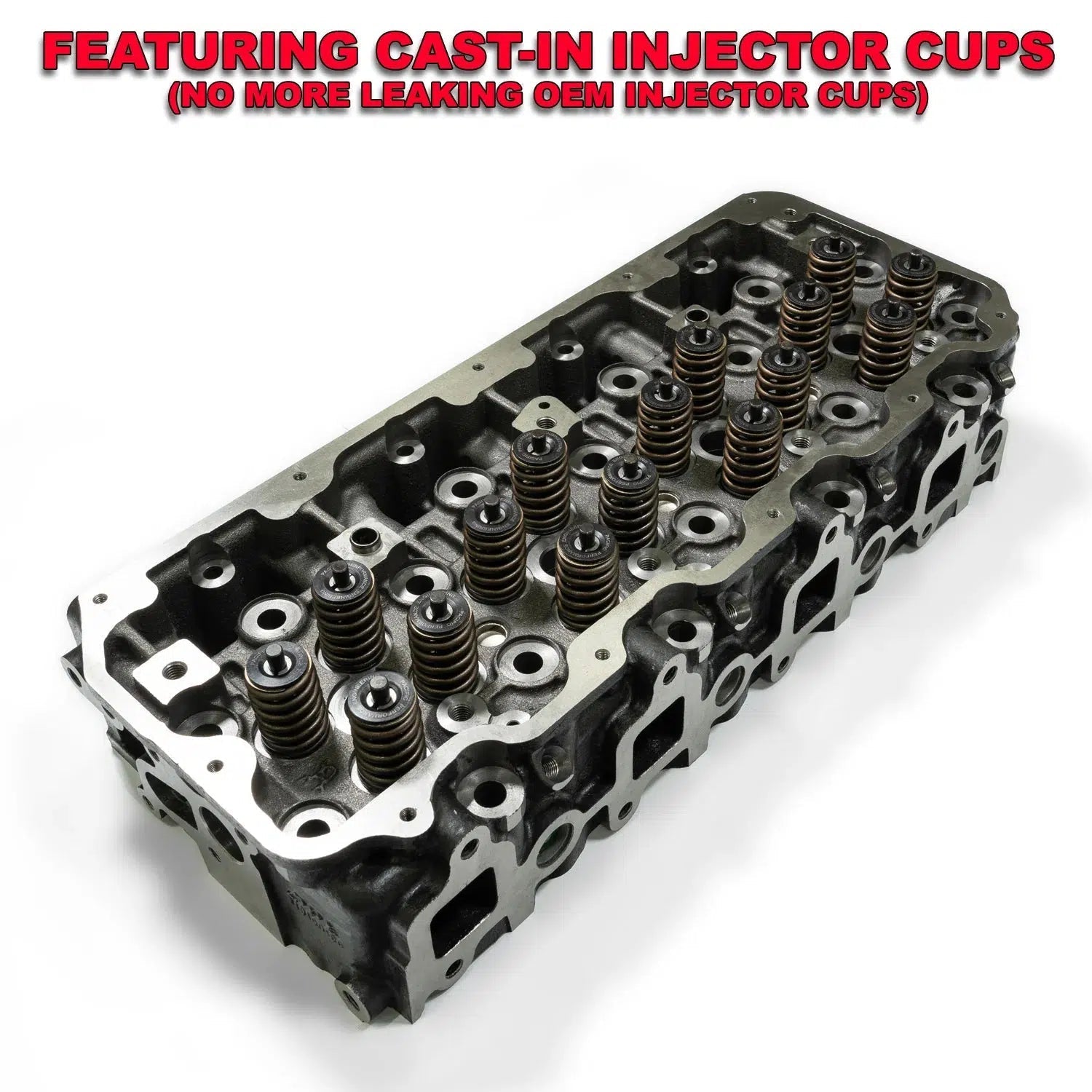 2001-2004 Duramax Cylinder Head Cast Iron (110100101)-Cylinder Head-PPE-110100101-Dirty Diesel Customs