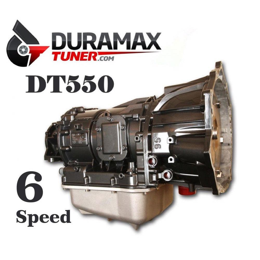 2001-2004 Duramax DT550 Transmission w/ Torque Converter (dt550-LB7-6speed-TQC)-Transmission Package-Calibrated Power-Dirty Diesel Customs