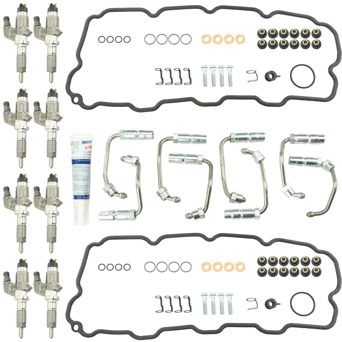 2001-2004 Duramax Reman Stock Bosch Injectors W/Install Kit (412603)-Stock Injectors-Industrial Injection-Dirty Diesel Customs