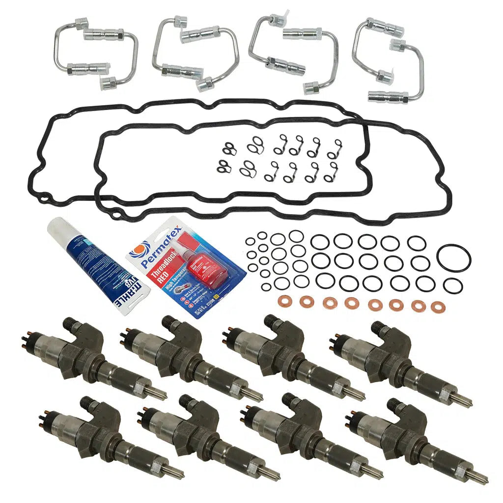 2001-2004 Duramax Stock Injectors w/ Install Kit (1050180)-Injector Install Kit-BD Diesel-Dirty Diesel Customs