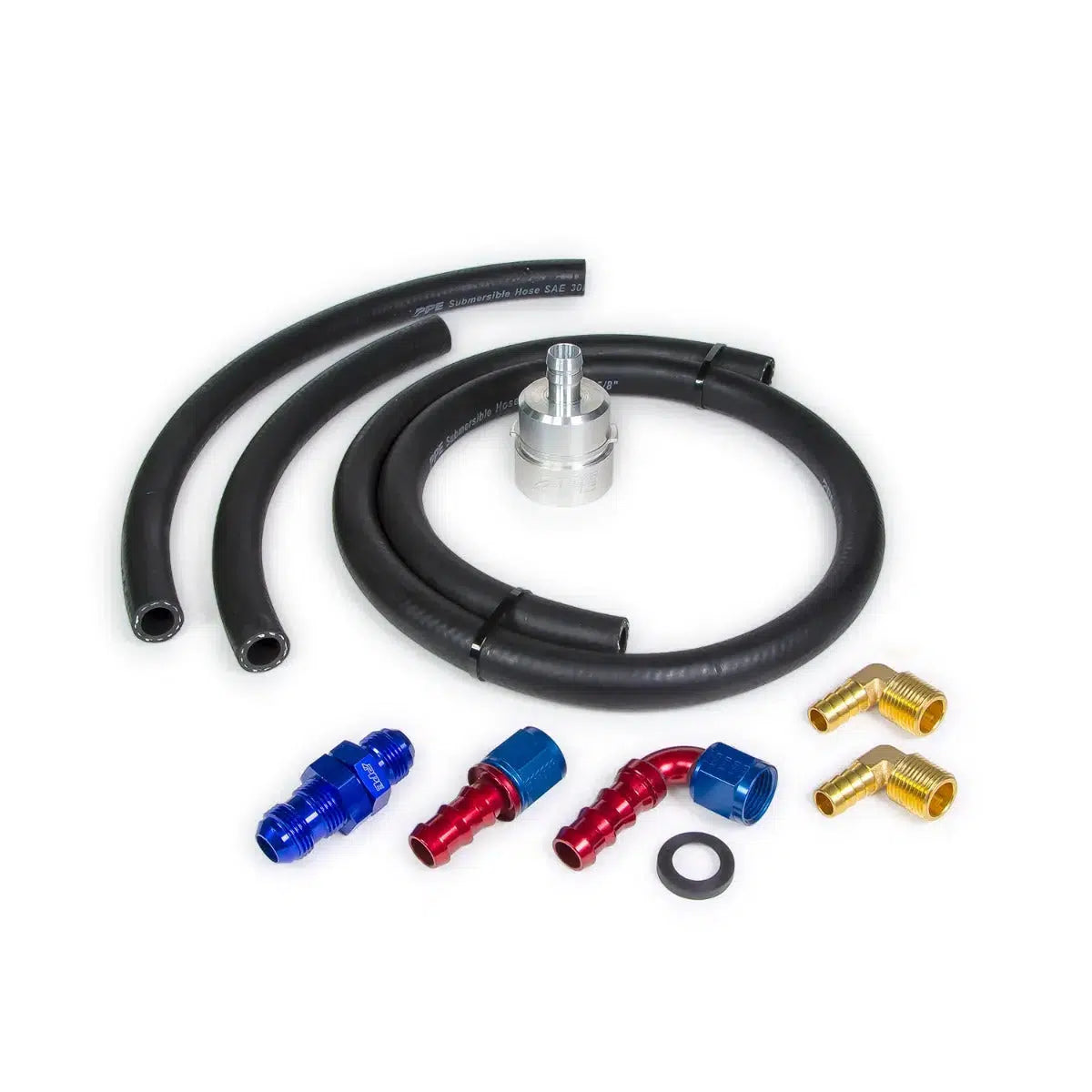 2001-2005 Duramax Billet Aluminum Fuel Pickup W/ Lift Pump Fittings Hose & Clamps (113053000)-Lift Pump-PPE-113053000-Dirty Diesel Customs