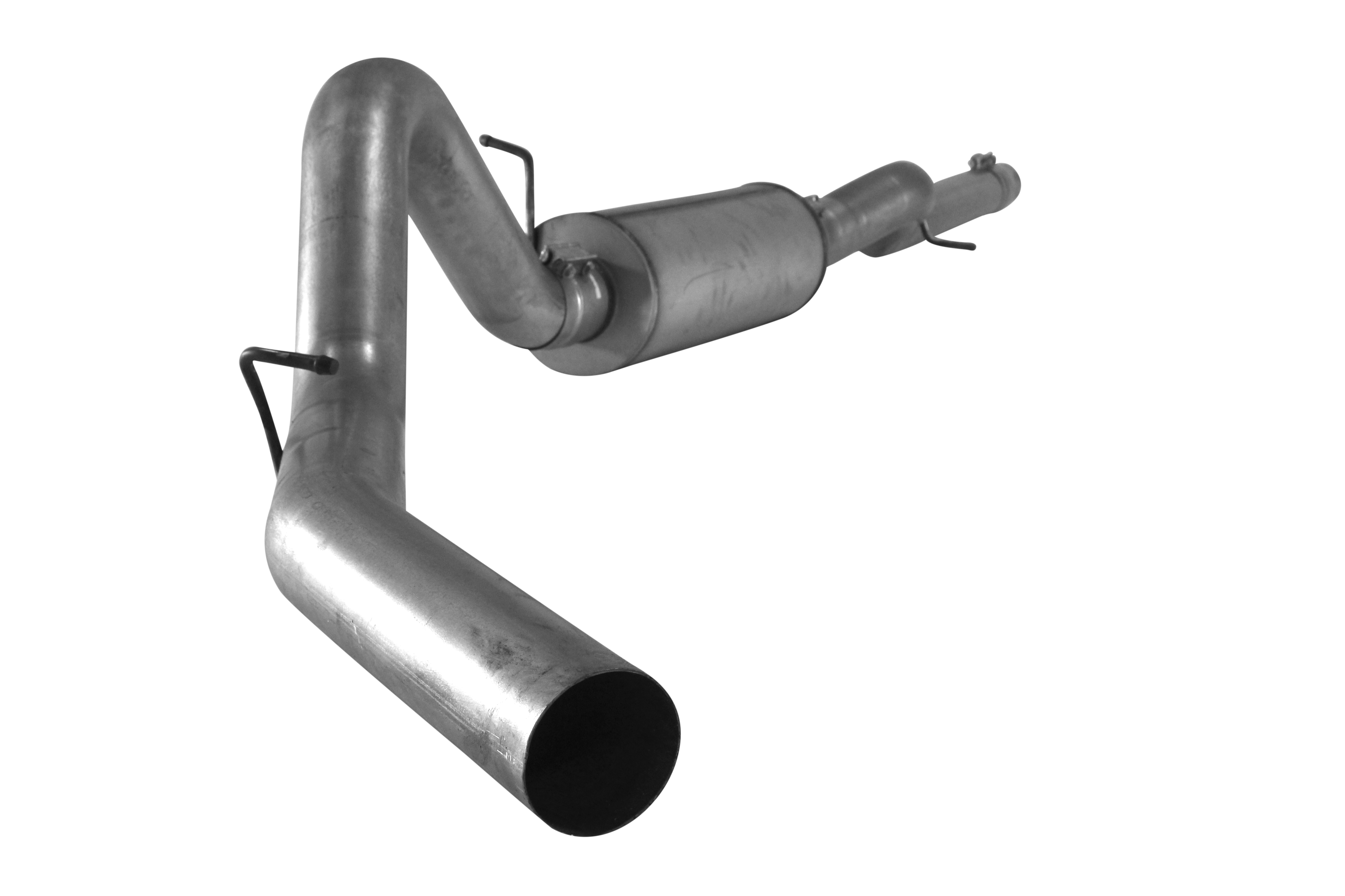 2001-2007 Duramax 4" Cat Back Exhaust System w/ Muffler (FLO-820)-Cat Back Exhaust System-Flo-Pro-431108-Dirty Diesel Customs