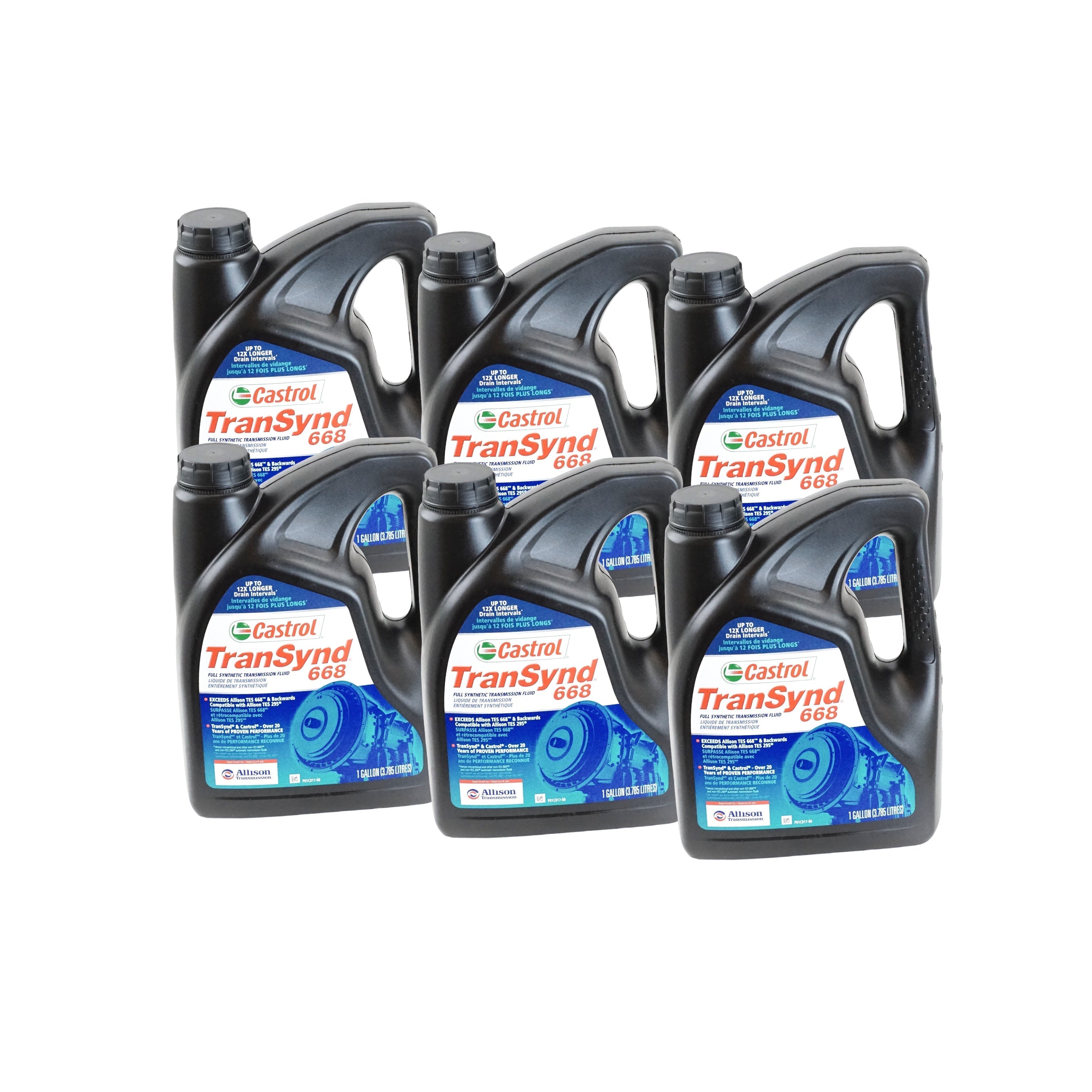 2001-2007 Duramax Transynd 668 Full Synthetic Transmission Fluid (6 Gal.) (Transynd668-6)-Transmission Fluid-Merchant Auto-Transynd668-6-Dirty Diesel Customs