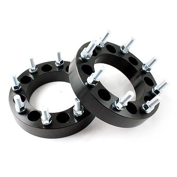 2001-2010 1-1/2" Wheel Adapters 8 on 6-1/2" to 8 x 180 Pair (10152)-Wheel Spacers-Merchant Auto-10152-Dirty Diesel Customs