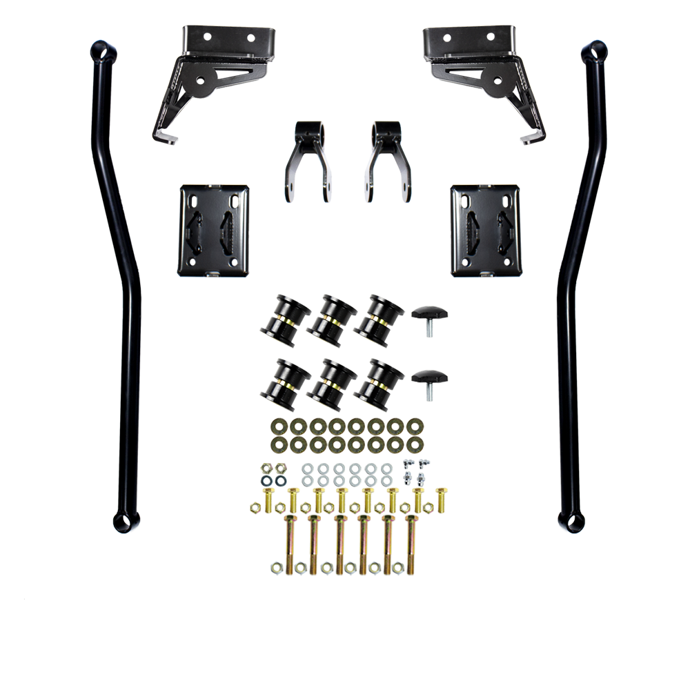 2001-2010 Duramax Death Grip Full Floating Traction Bar Kit (KRTB10)-Traction Bars-KRYPTONITE-KRTB10-Dirty Diesel Customs