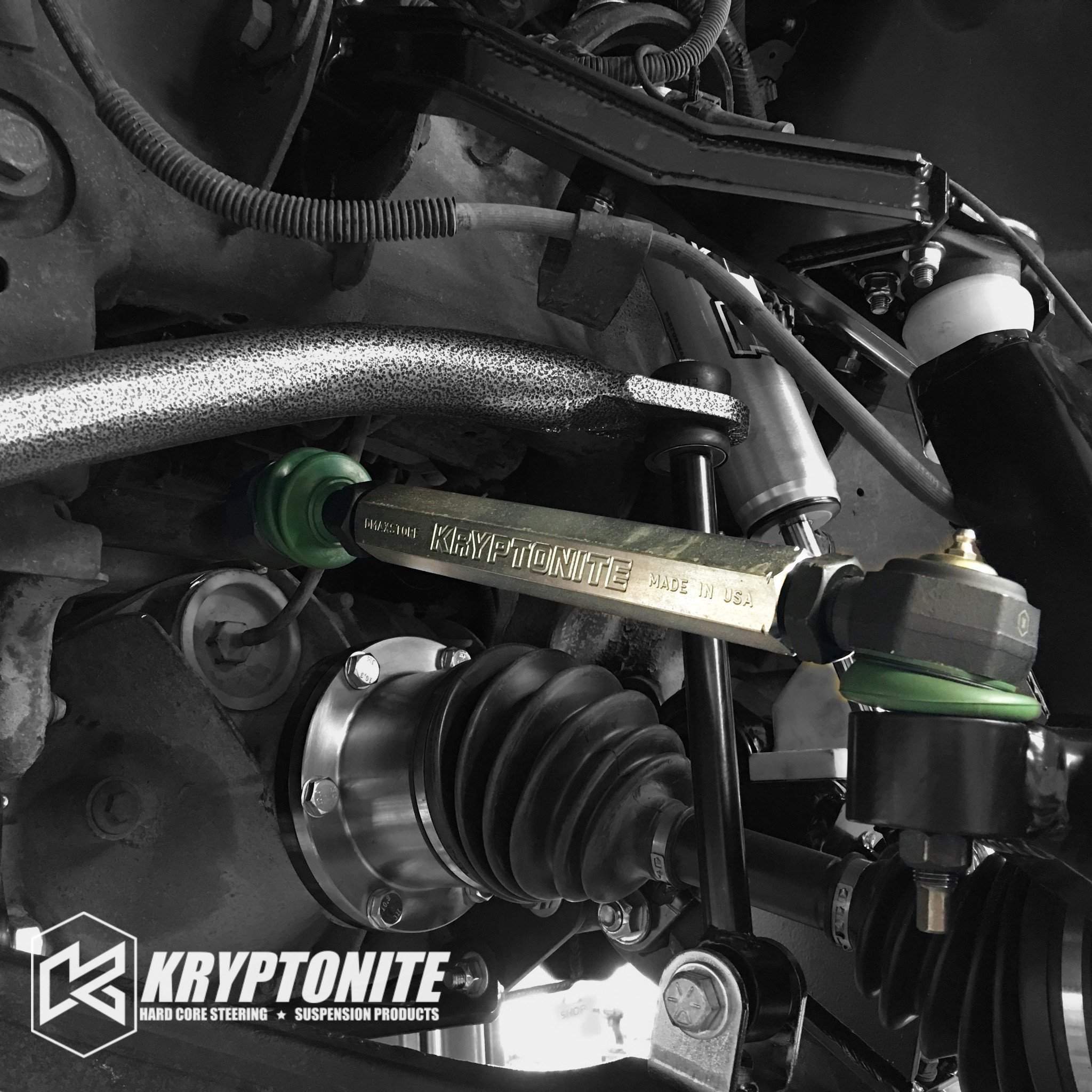 2001-2010 Duramax Death Grip Tie Rods (KRTR10)-Tie Rods-KRYPTONITE-KRTR10-Dirty Diesel Customs