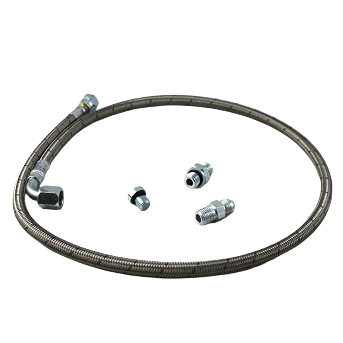 2001-2010 Duramax S-400 Oil Feed Kit (10348)-Oil Feed Lines-Merchant Auto-10348-Dirty Diesel Customs