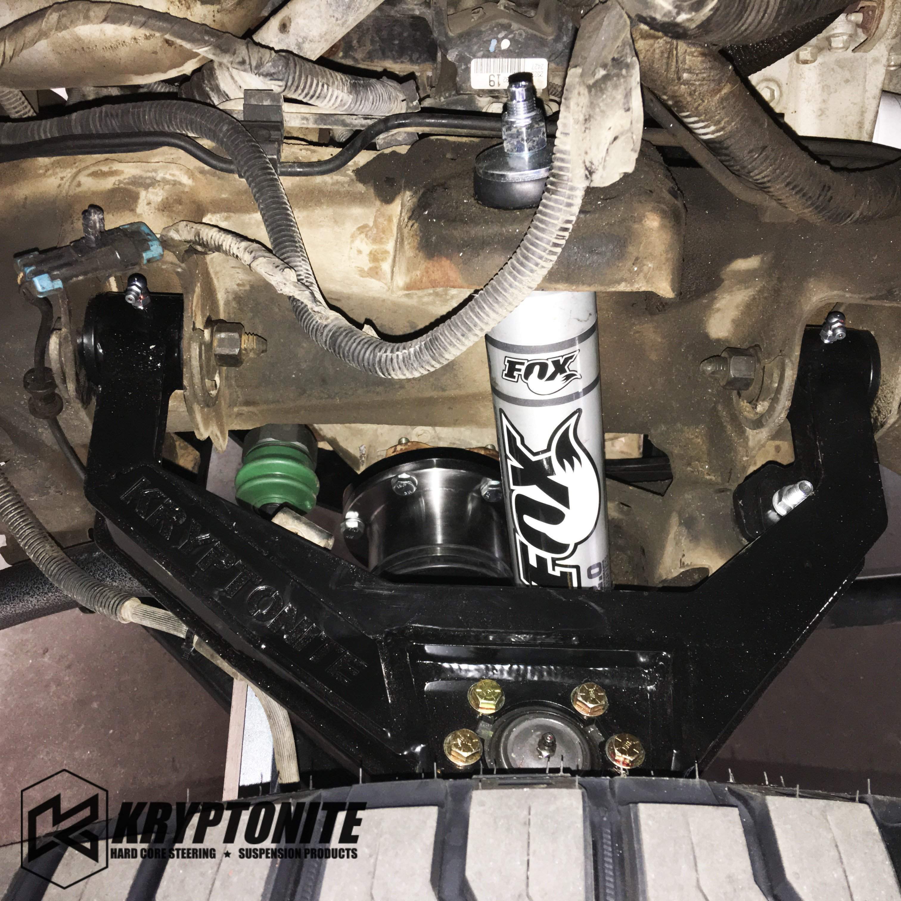 2001-2010 Duramax Stage 3 Leveling Kit w/ Fox Shocks (KR10STAGE3FOX)-Leveling Kit-KRYPTONITE-KR10STAGE3FOX-Dirty Diesel Customs