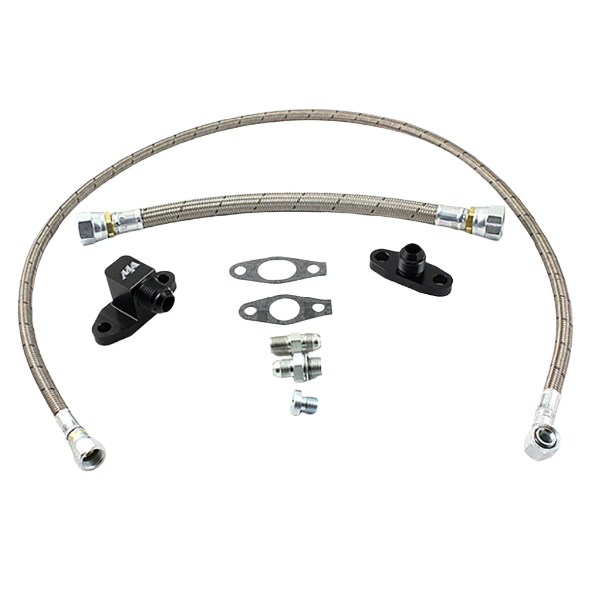 2001-2010 Duramax Turbo Oil Line Kit S400 Valley Mount Turbo (10228)-Turbocharger Gasket-Merchant Auto-10228-Dirty Diesel Customs