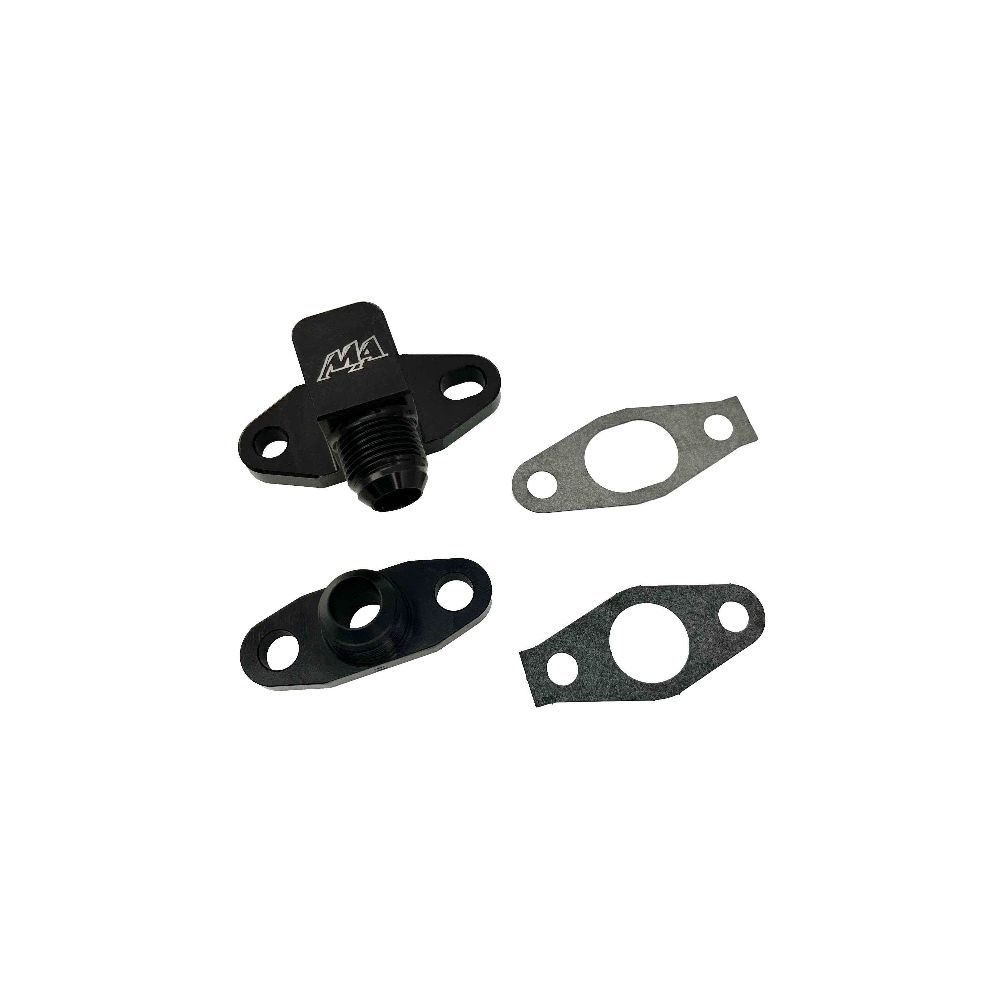 2001-2016 Duramax S-400 Turbo Drain Fitting Kit (10505)-Turbo Drain Tube Kit-Merchant Auto-10505-Dirty Diesel Customs