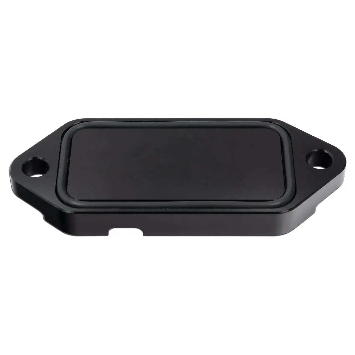 2001-2024 Duramax Coolant Block-Off Plate Billet Aluminum (Black) (119000820)-Coolant Block Off-PPE-119000820-Dirty Diesel Customs