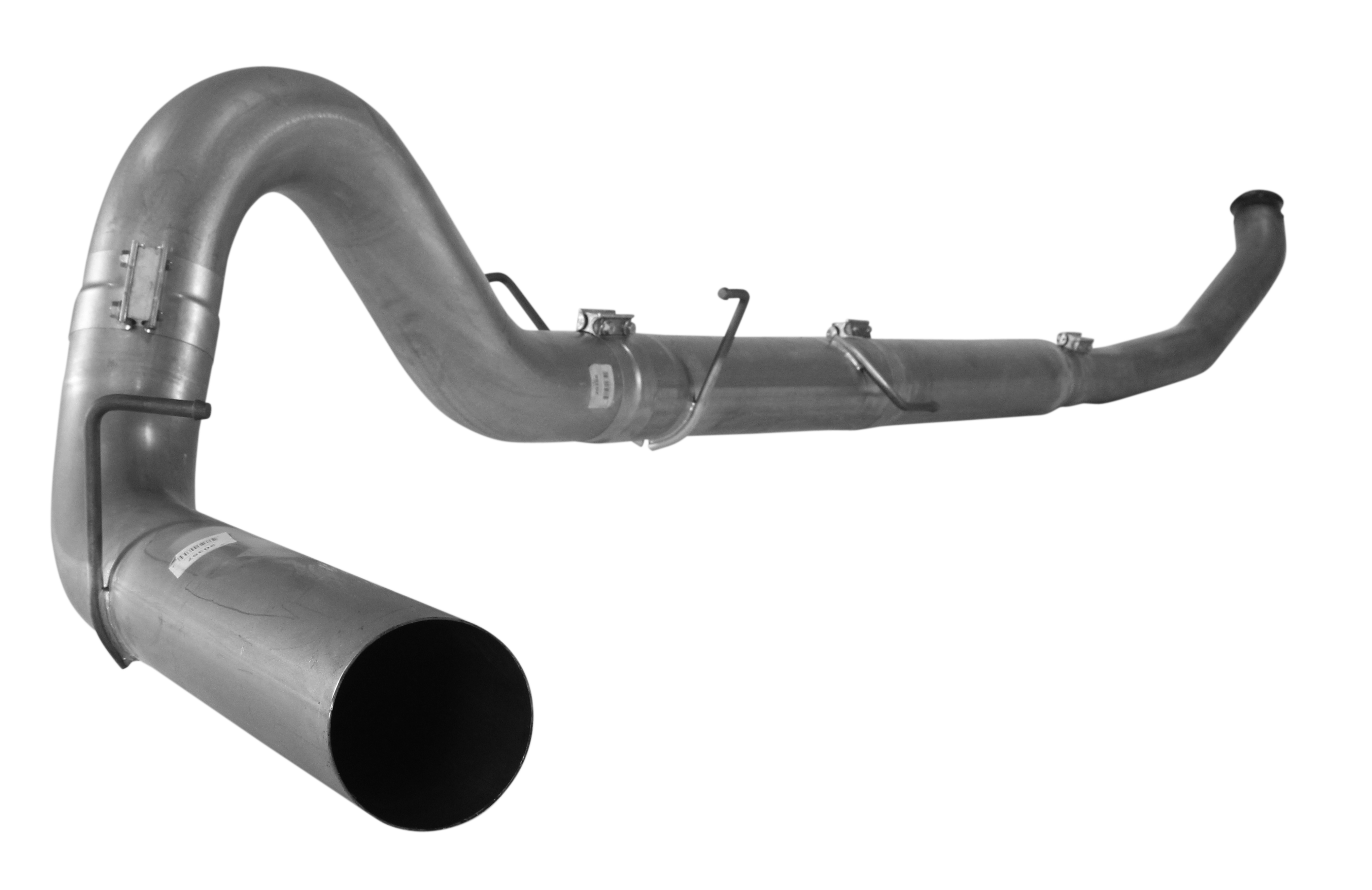 2003-2004 Cummins 5" Turbo Back Exhaust - No Muffler (FLO-605NM)-Turbo Back Exhaust System-Flo-Pro-511020-Dirty Diesel Customs