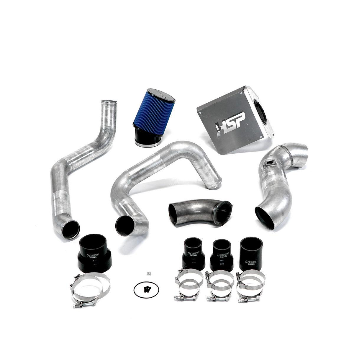 2003-2004 Duramax Max Air Flow Bundle (183-HSP)-Intake Kit-HSP Diesel-183-HSP-RAW-Dirty Diesel Customs