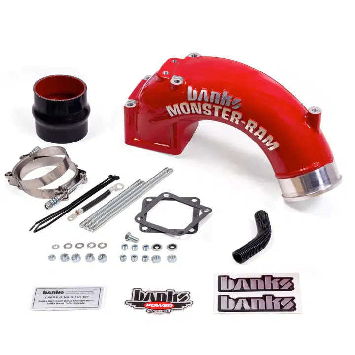 2003-2007 Cummins Monster-Ram Intake Horn (42765)-Intake Elbows-Banks Power-Dirty Diesel Customs