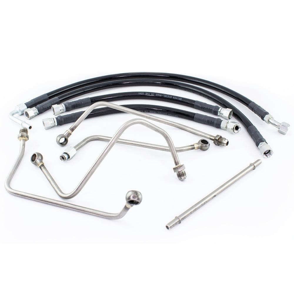 2003-2007 Powerstroke Fuel Bowl Delete Regulated Return Fuel System Kit (DD-60FS-FBD-RRK-V3)-Fuel Return Kit-Strictly Diesel-Dirty Diesel Customs