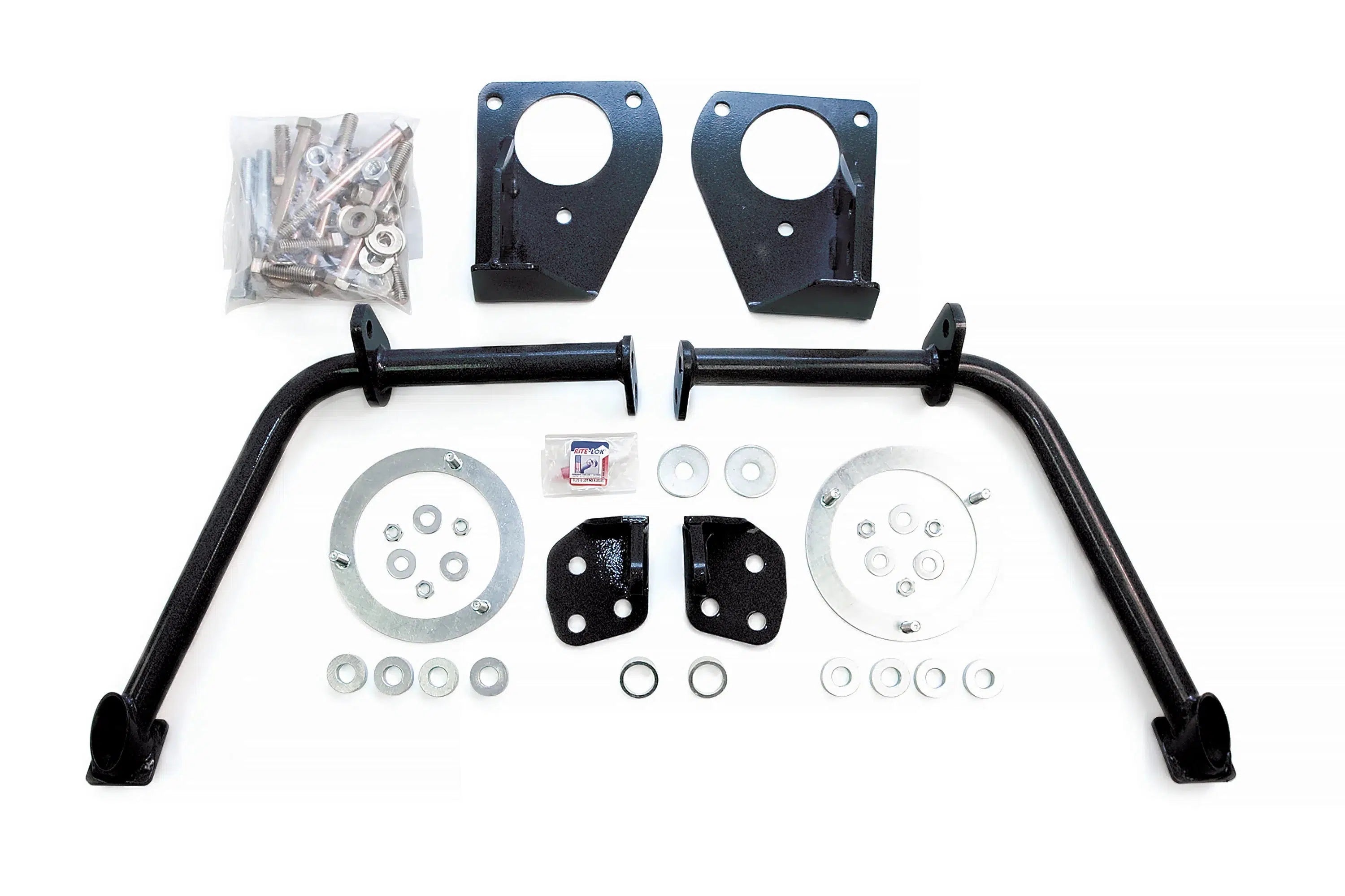 2003-2012 Cummins 4-6" Lift Dual Aux Shock Mounting Bracket (BDS122604)-Shock Mount-BDS-BDS122604-Dirty Diesel Customs