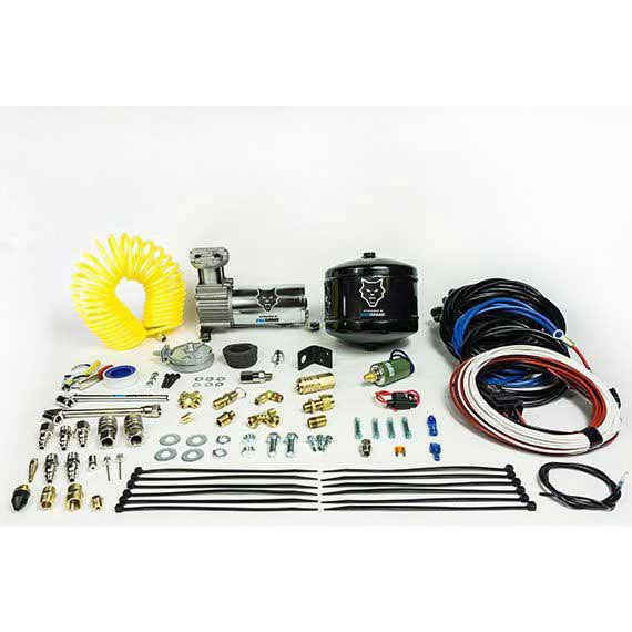 2003-2020 Cummins Ultimate Combo Air Springs + Wireless Controls + 1/2 Gal. Air Tank Kit (HP10002-J-R-CB1)-Air Bags-PACBRAKE-Dirty Diesel Customs