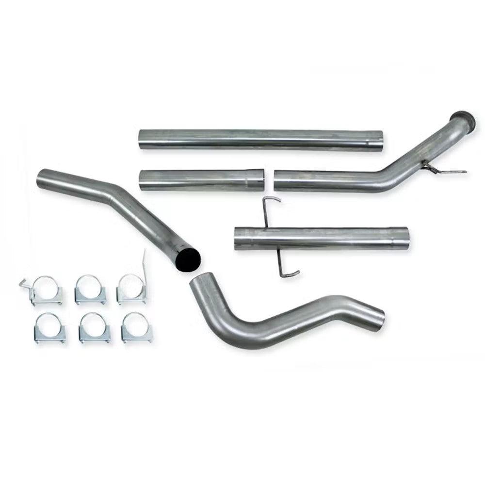 2004-2009 Cummins 4" SLM Series Turbo-back Race Exhaust System - No Muffler (S6126SLM)-Turbo Back Exhaust System-P1 Performance Products-Dirty Diesel Customs