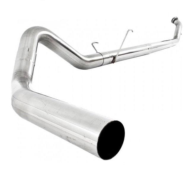 2004-2009 Cummins 4" SLM Series Turbo-back Race Exhaust System - No Muffler (S6126SLM)-Turbo Back Exhaust System-P1 Performance Products-Dirty Diesel Customs