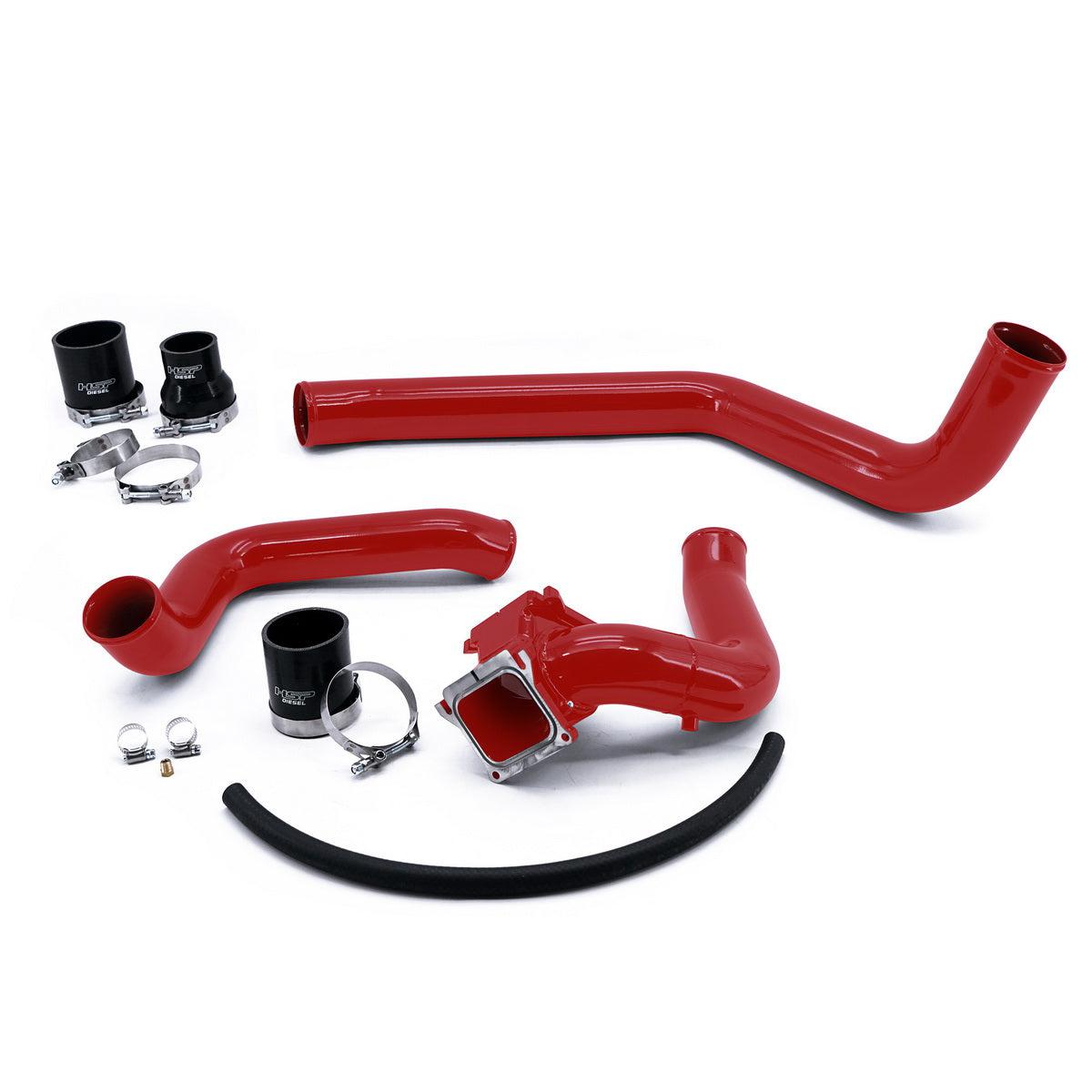 2004.5-2005 Duramax Intercooler Charge Pipe Bundle (282-HSP)-Intercooler Piping-HSP Diesel-282-HSP-BR-Dirty Diesel Customs