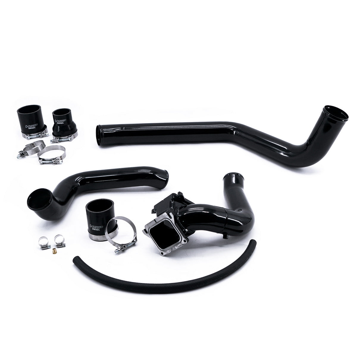 2004.5-2005 Duramax Intercooler Charge Pipe Bundle (282-HSP)-Intercooler Piping-HSP Diesel-282-HSP-GB-Dirty Diesel Customs