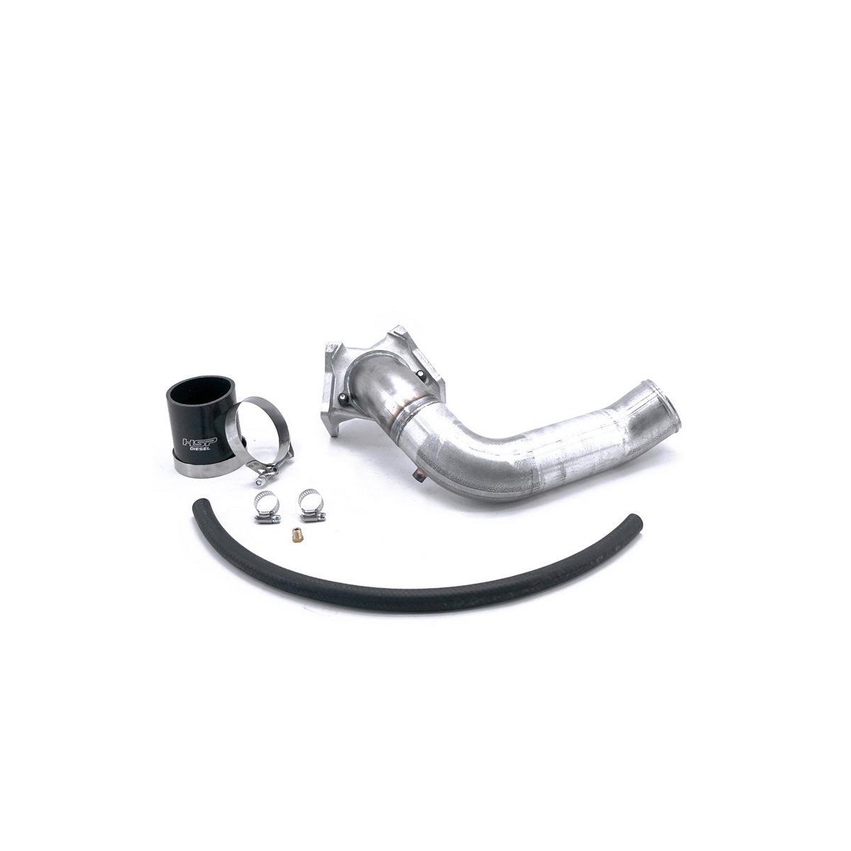 2004.5-2005 Duramax Max Flow Bridge to Cold Side (206-1-HSP)-Y-Bridge-HSP Diesel-206-1-HSP-RAW-Dirty Diesel Customs