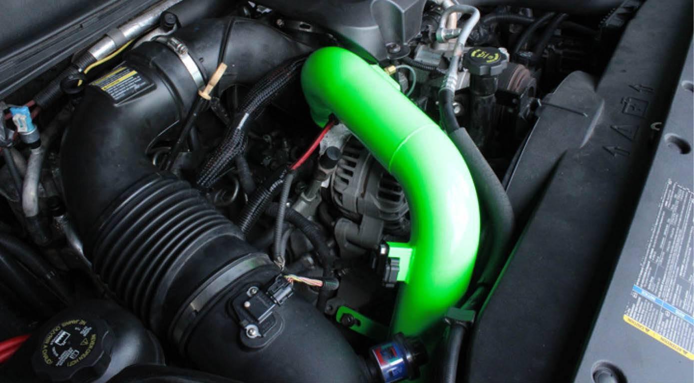 2004.5-2005 Duramax Passenger-Side Charge Tube (PGD0405BT)-Intercooler Piping-Pusher-Dirty Diesel Customs