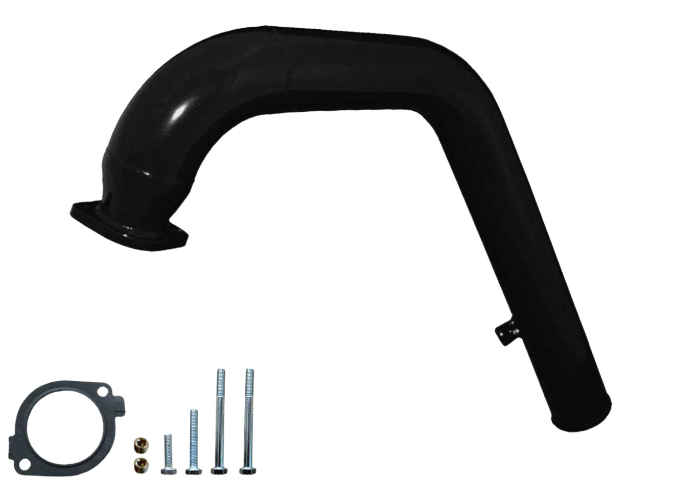 2004.5-2005 Duramax Passenger-Side Charge Tube (PGD0405BT)-Intercooler Piping-Pusher-PGD0405BT_K-Dirty Diesel Customs