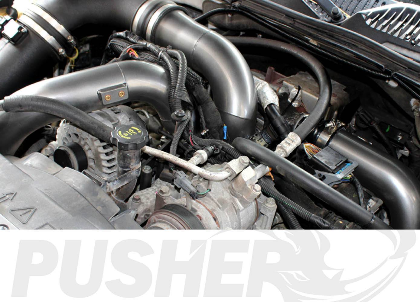 2004.5-2005 Duramax SuperMax Intake System w/ HD Driver-side Charge Tube (PGD0405SKT)-Intake Kit-Pusher-Dirty Diesel Customs